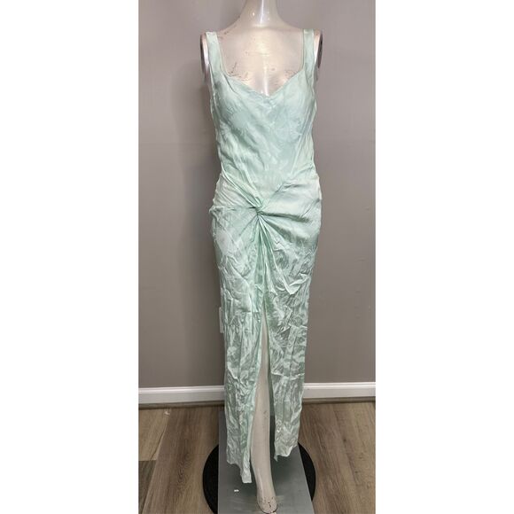 Alejandra Alonso Rojas Jacquard Twist Waist Cocktail Dress SIZE US2 $1595 - Picture 6 of 13